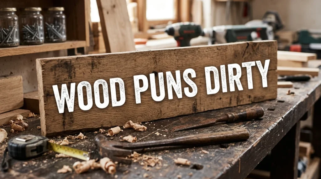 Wood Puns Dirty