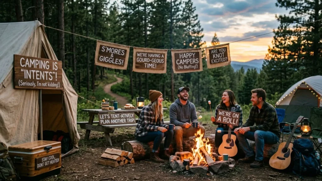 Camp puns