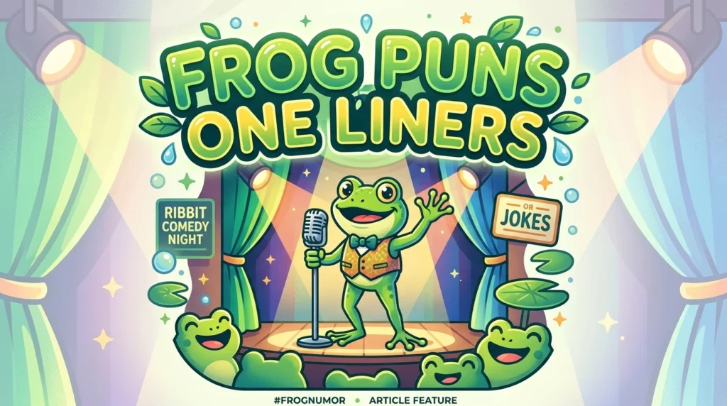 Frog Puns One Liners