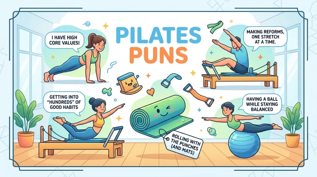 Pilates puns