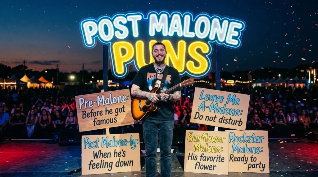 post malone puns