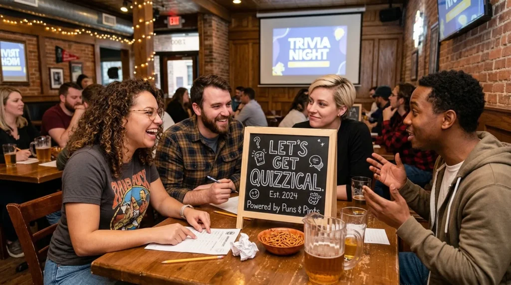 trivia team names puns