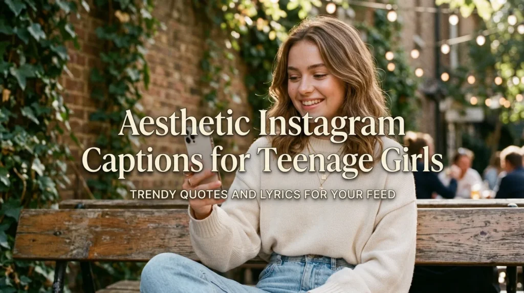 Aesthetic Instagram Captions for Teenage Girls