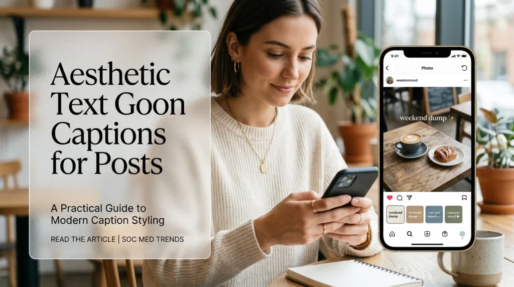 Aesthetic Text Goon Captions for Posts