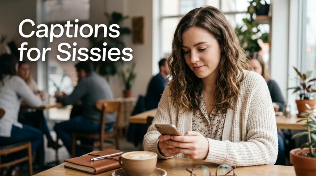 Captions for Sissies