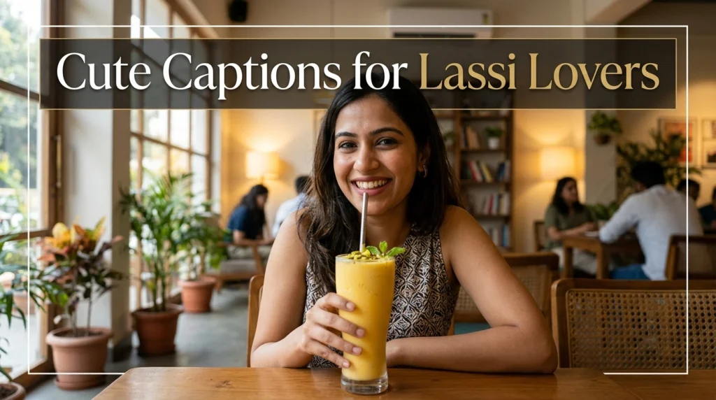 Cute Captions for Lassi Lovers