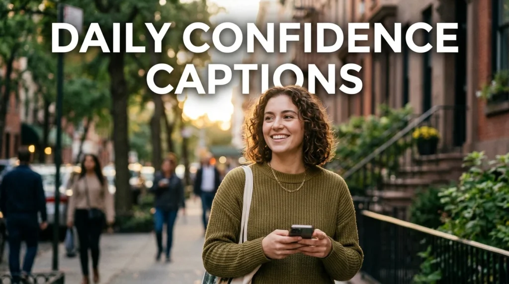 Daily Confidence Captions