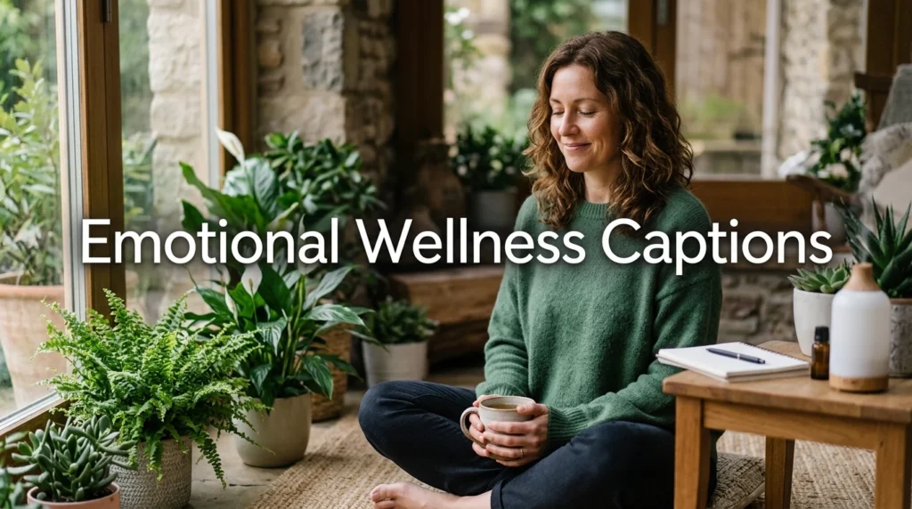 Emotional Wellness Captions