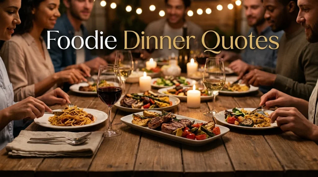 Foodie Dinner Quotes