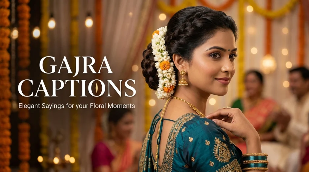Gajra Captions