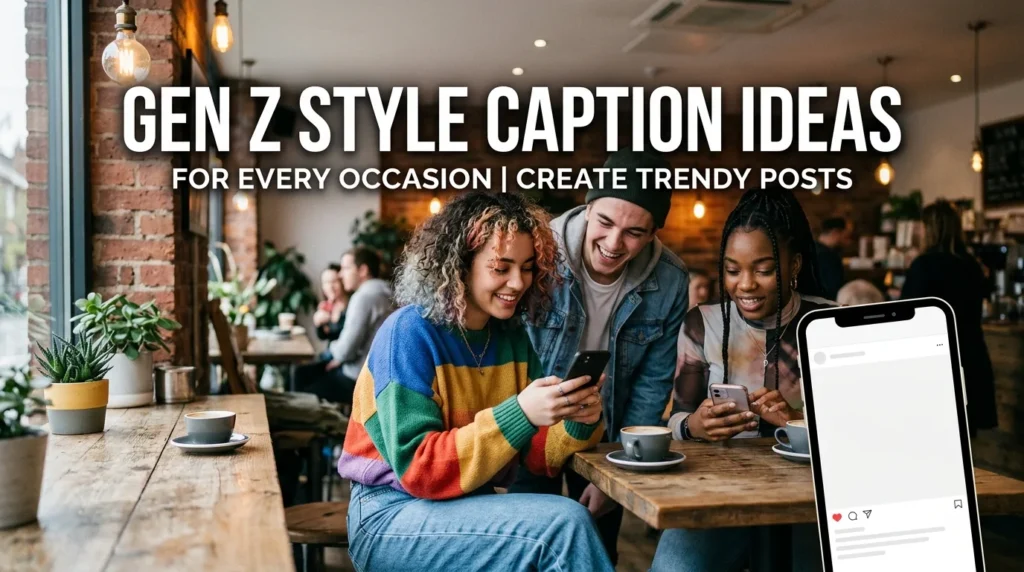 Gen Z Style Caption Ideas