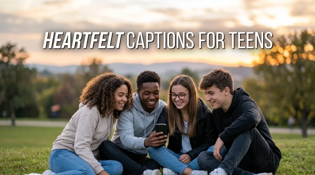 Heartfelt Captions for Teens