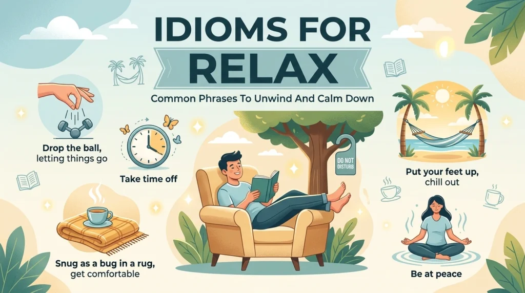 Idioms for Relax