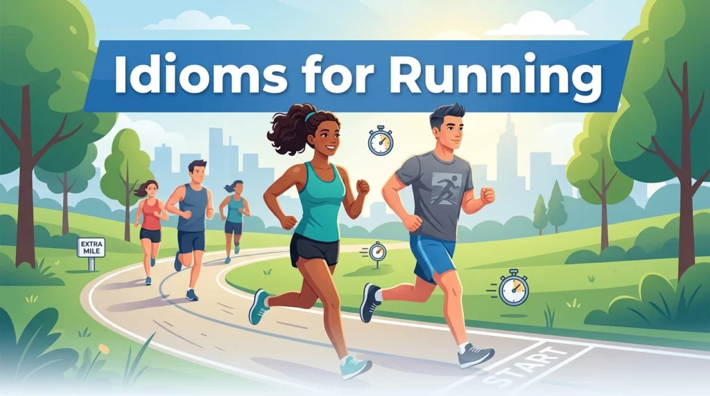 Idioms for Running