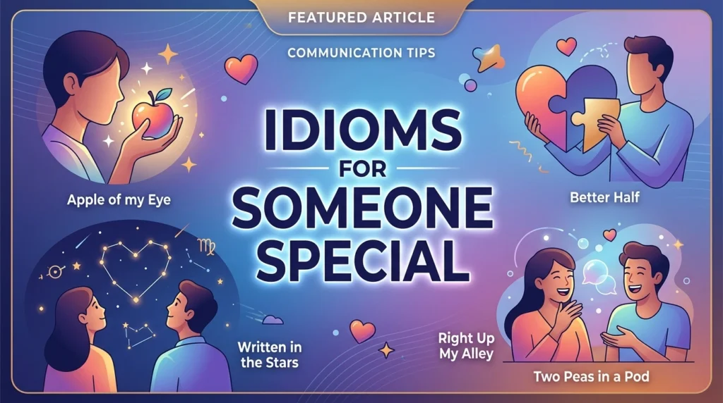 Idioms for Someone Special