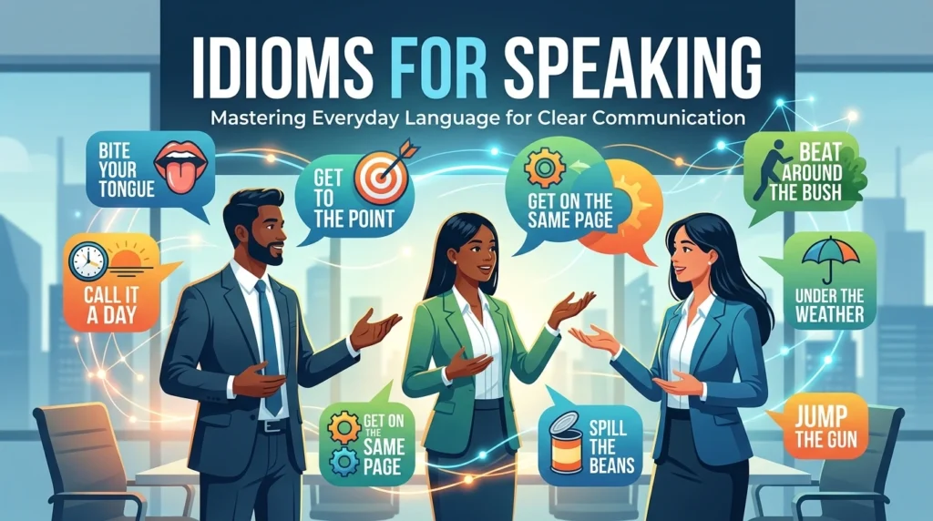 Idioms for Speaking