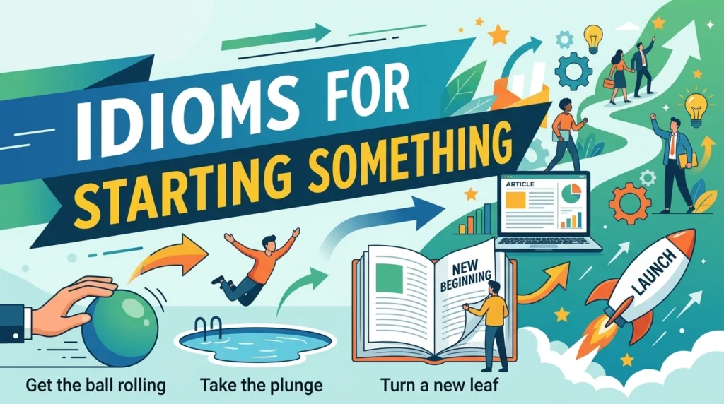 Idioms for Starting Something