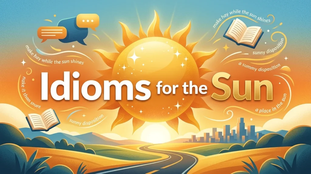 Idioms for the Sun