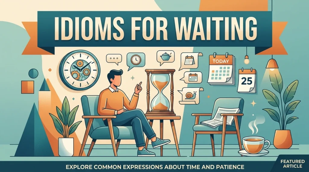 Idioms for Waiting