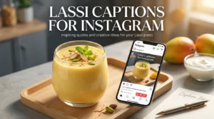 550+ Lassi Captions for Instagram That Perfectly Blend Sweetness, Tradition, and Happiness