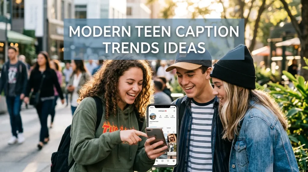 Modern Teen Caption Trends