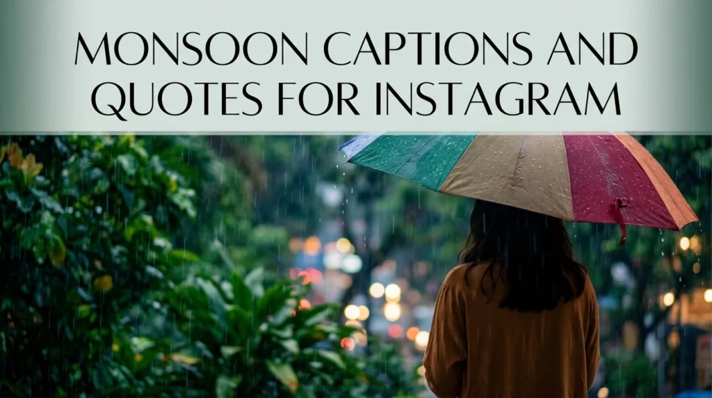 Moonsoon Captions and Quotes for Instagram