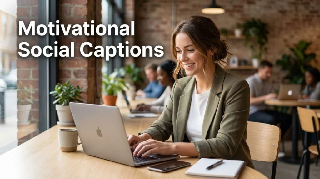 Motivational Social Captions