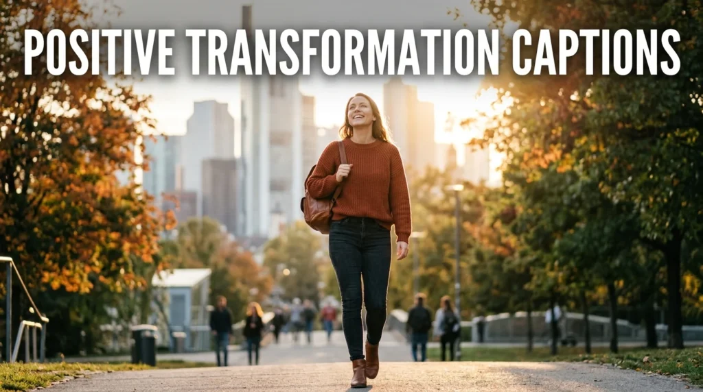Positive Transformation Captions