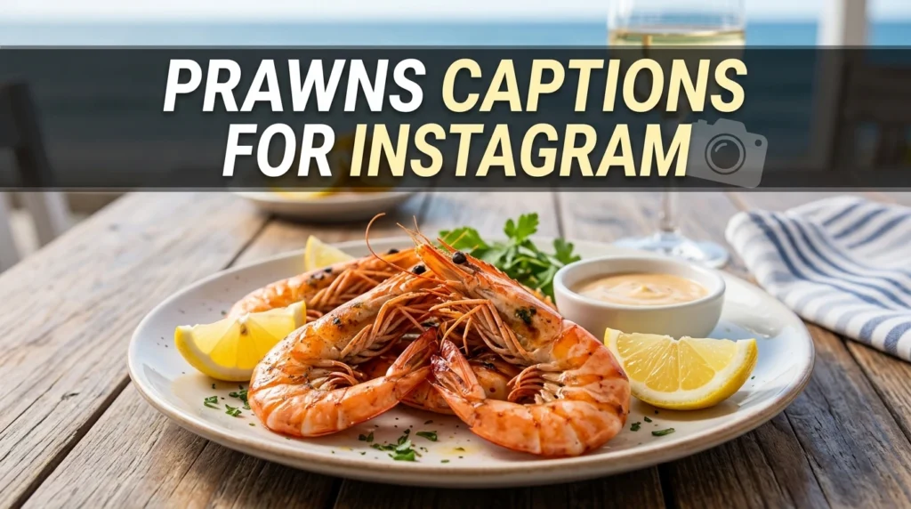 Prawns Captions for Instagram