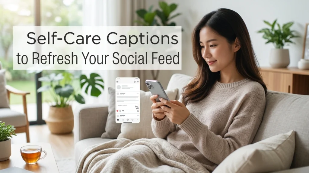 Self-Care Captions to Refresh Your Social Feed