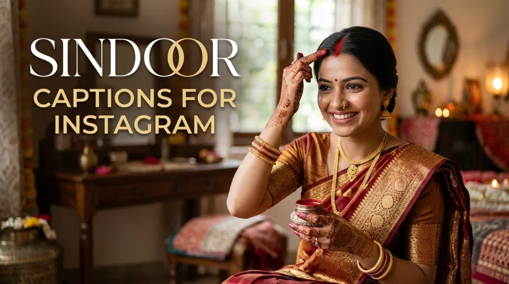 Sindoor Captions for Instagram