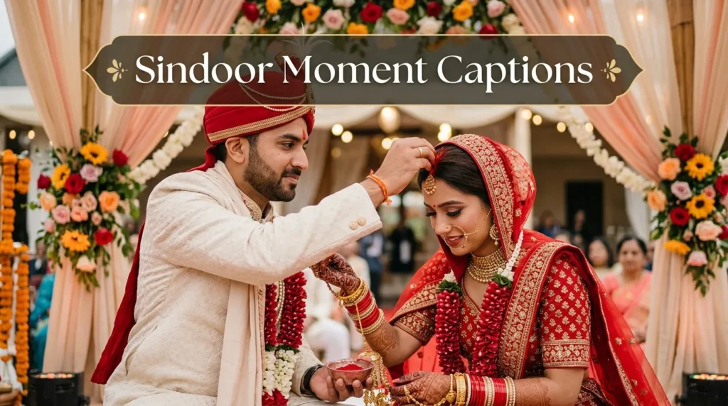 Sindoor Moment Captions