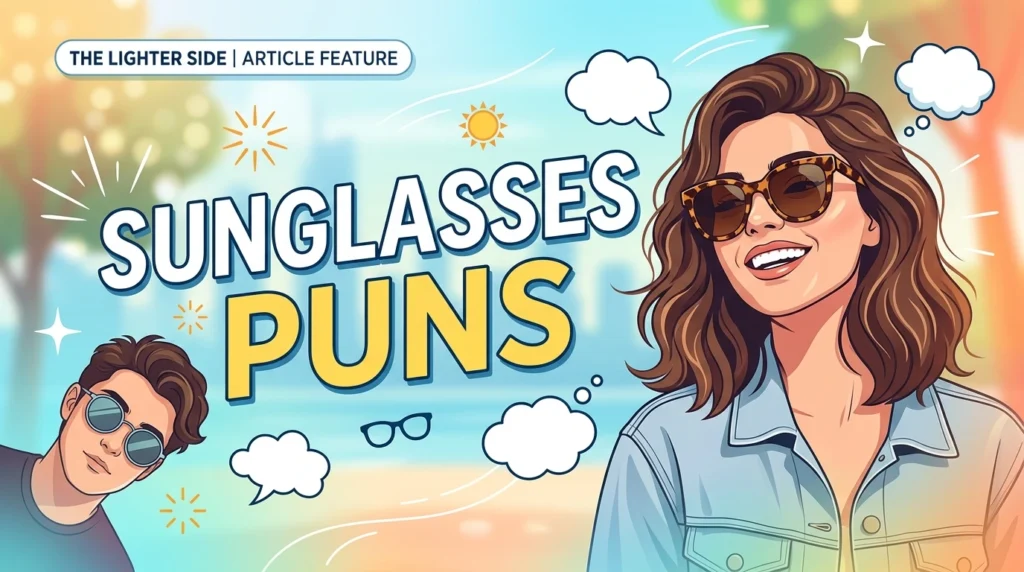 Sunglasses Puns