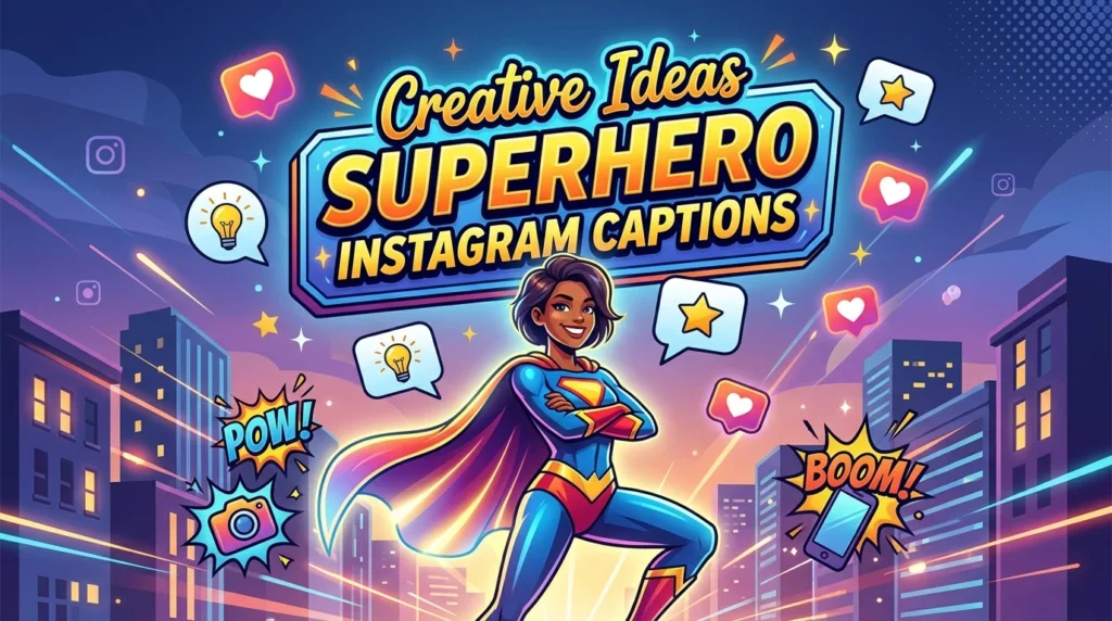Superhero Instagram Captions