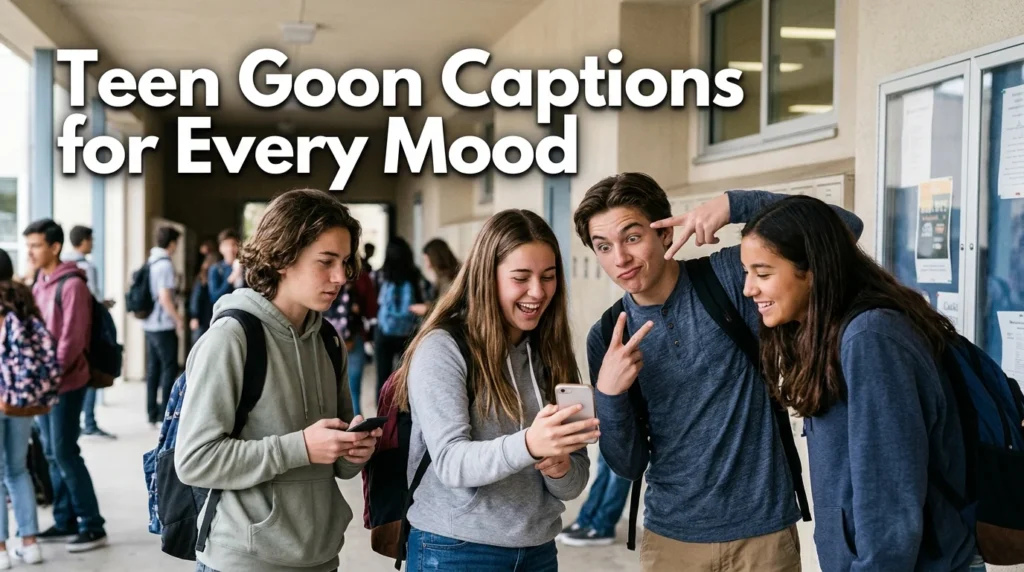 Teen Goon Captions for Every Mood