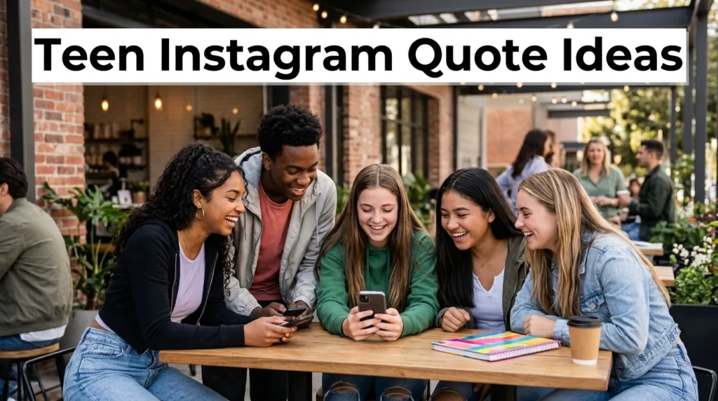 Teen Instagram Quote Ideas