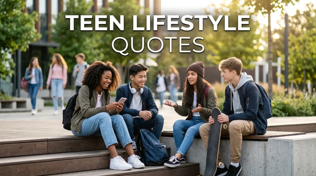 Teen Lifestyle Quotes
