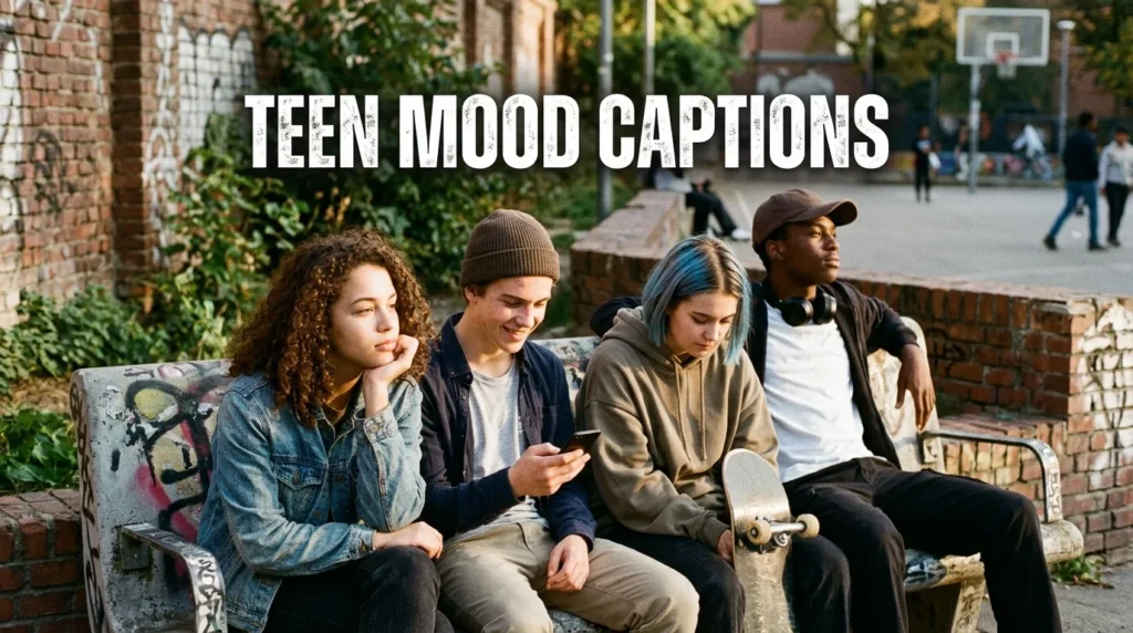 Teen Mood Captions