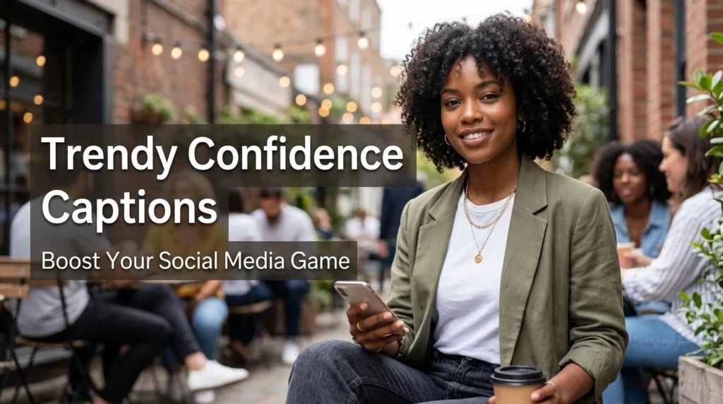 Trendy Confidence Captions