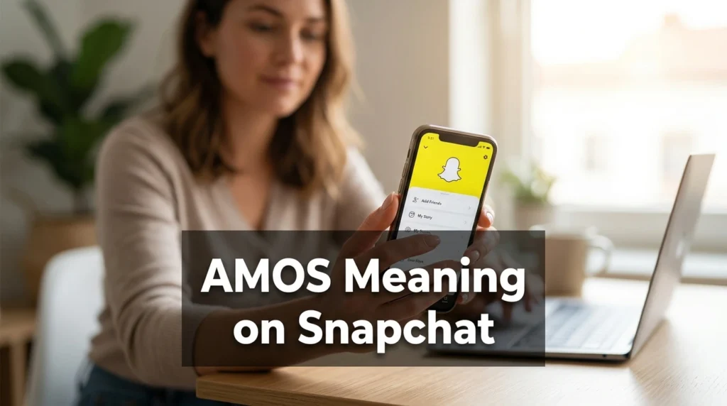 AMOS Meaning on Snapchat