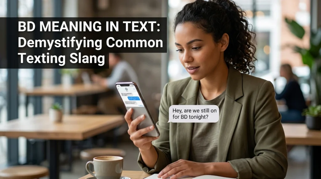 BD Meaning in Text