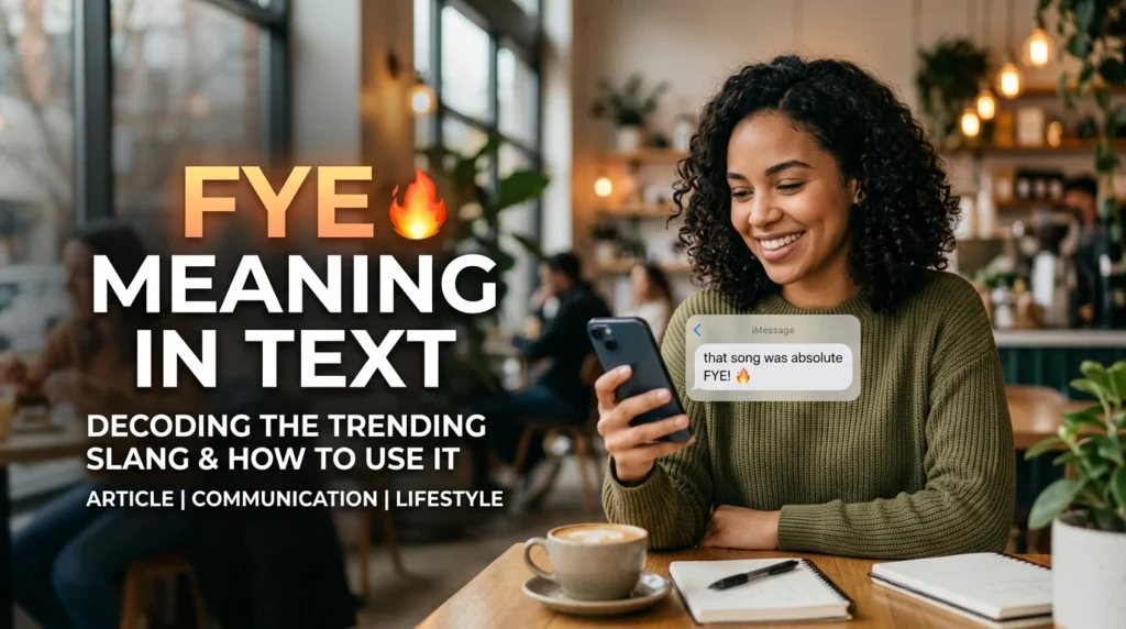 FYE Meaning in Text