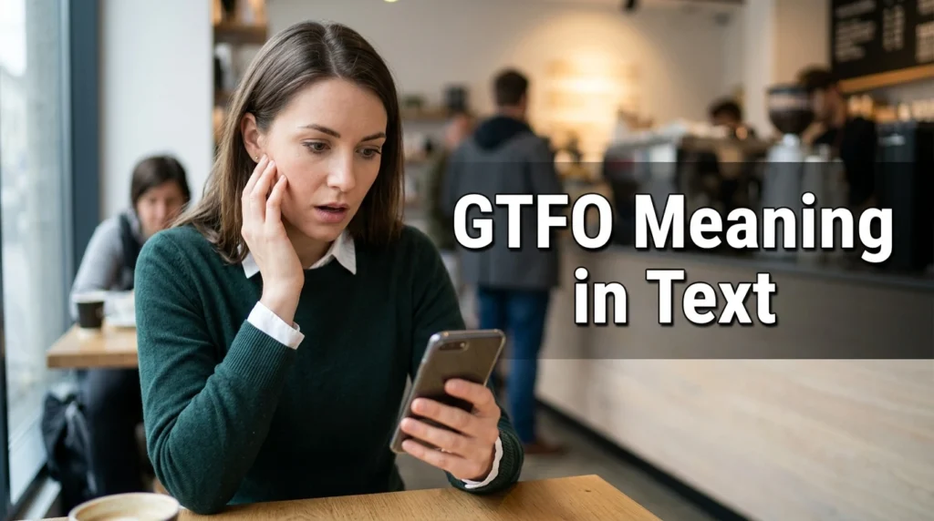 GTFO Meaning in Text