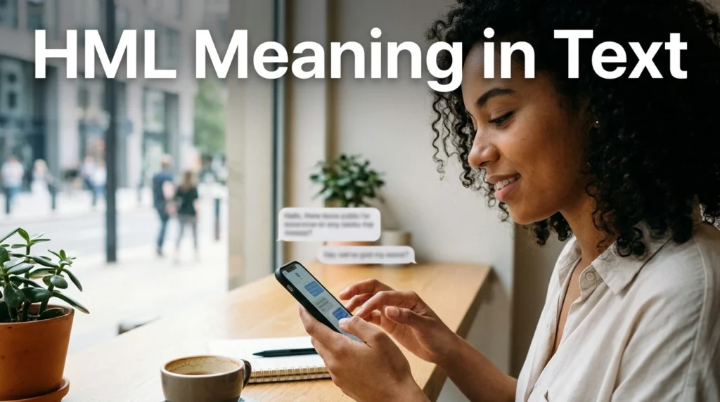 HML Meaning in Text