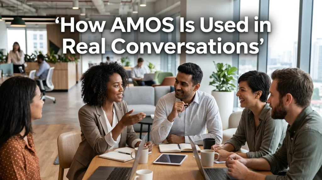 How AMOS Is Used in Real Conversations