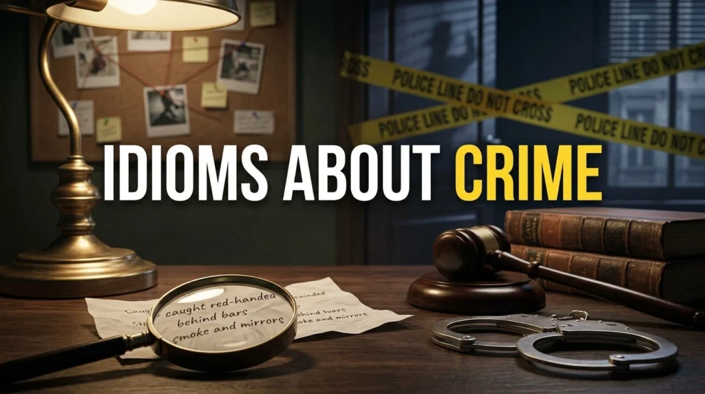 Idioms About Crime