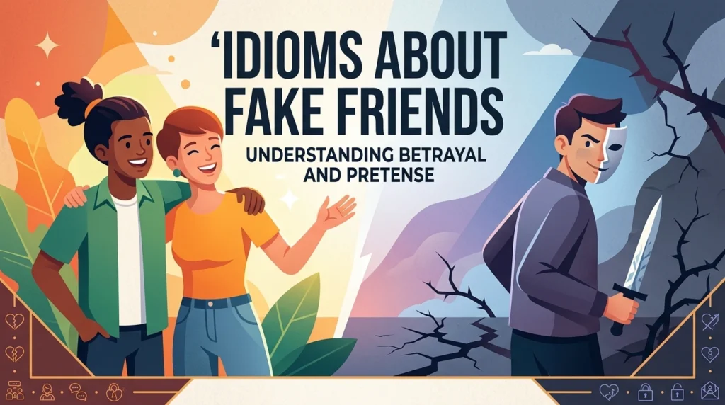 Idioms About Fake Friends