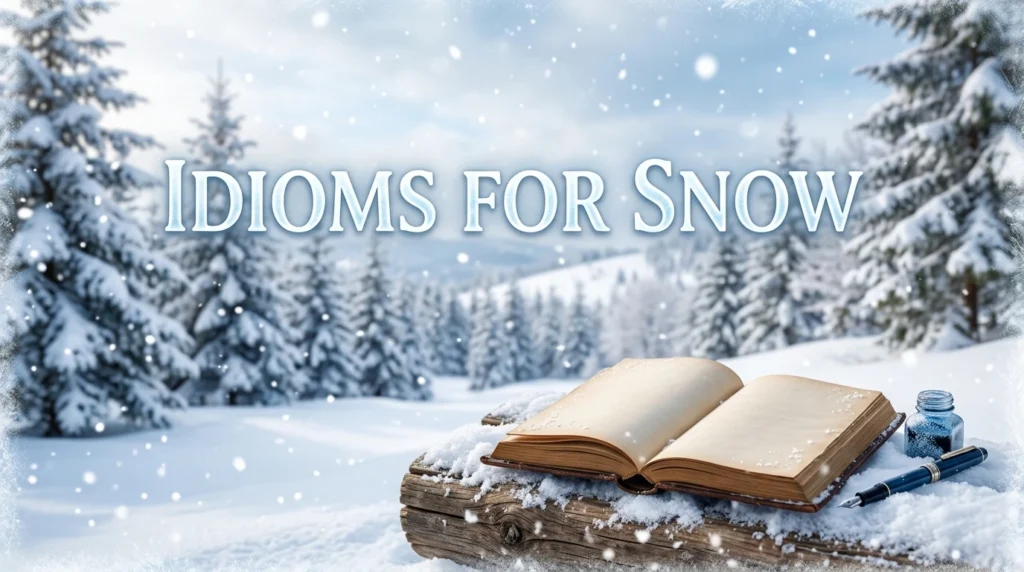 Idioms for Snow