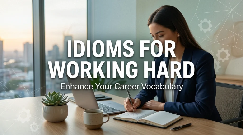 Idioms for Working Hard