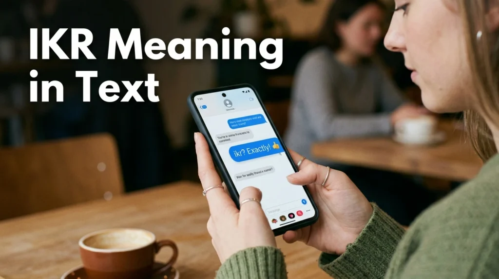 IKR Meaning in Text